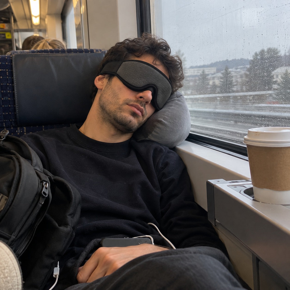 3D Contoured Sleep Mask
